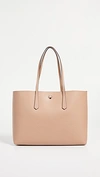 Kate Spade Molly Large Tote In Light Fawn