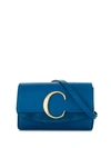 Chloé Blue C Logo Belt Bag