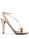 Isabel Marant 'arora' Sandalen - Gold