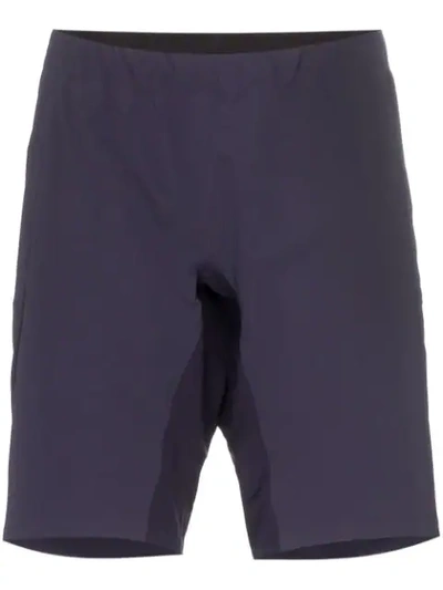 Arc'teryx Secant Nylon Track Shorts In Purple