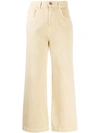 Nanushka Marfa Straight-leg Jeans In Neutrals