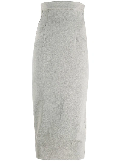 Rick Owens Full Skirt - Grey