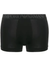 Emporio Armani Logo Band Briefs - Black