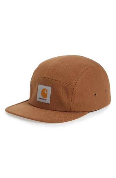 Carhartt Camp Hat - Brown In Hamilton Brown