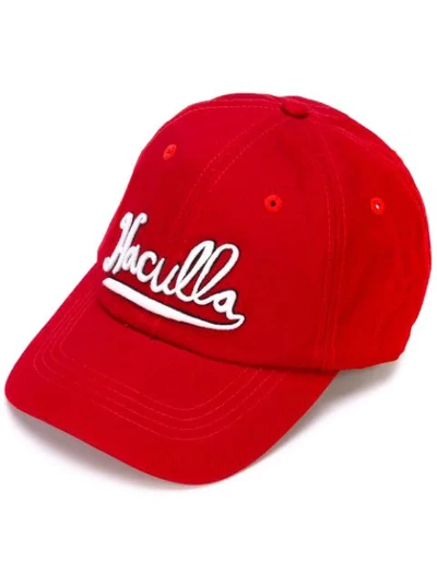 Haculla Embroidered Logo Cap In Red