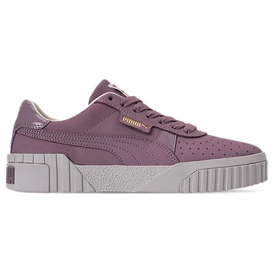 Puma Women's Cali Nubuck Casual Shoes, Purple | ModeSens