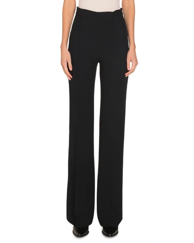 Andrew Gn Classic Boot-cut Pants In Black