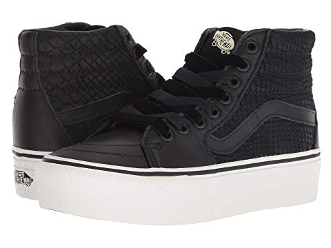 vans sk8 hi platform leather