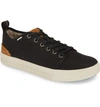 Toms Men's Trvl Lite Low-top Sneakers Men's Shoes In Black Canvas