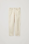 Cos Tapered Leg Jeans In White