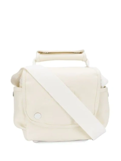 Courrèges Cross Body Bag In White