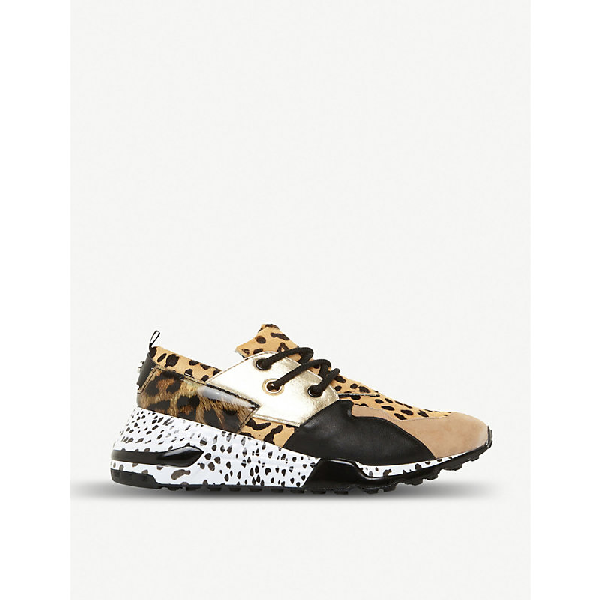 steve madden leopard trainers