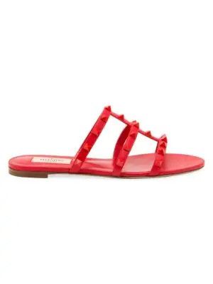 valentino red flip flops