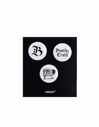 Undercover Bootleg Truth White Pin Set