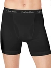 Calvin Klein Underwear 3-pack Stretch Cotton Briefs In Black