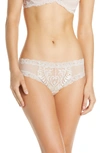 Natori Feathers Hipster Briefs In Porcelain/ Snow