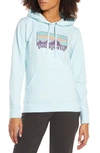 Patagonia Solar Rays '73 Ahnya Hoodie In Atoll Blue