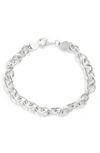 Argento Vivo Classic Chain Bracelet In Silver