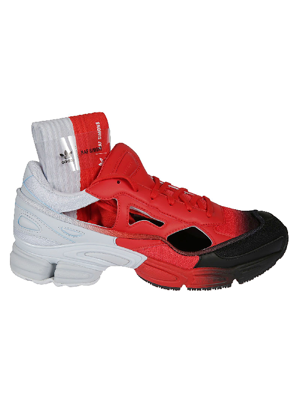 raf simons adidas red and black