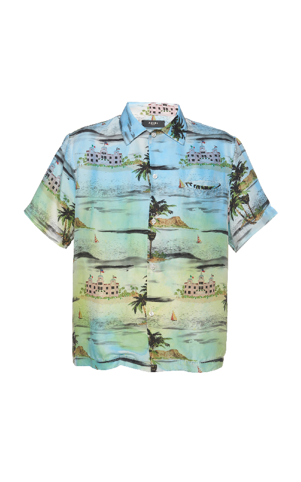 Amiri Hawaiian Shirt In Multi | ModeSens