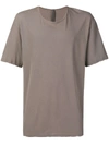 Attachment Plain T-shirt - Grey
