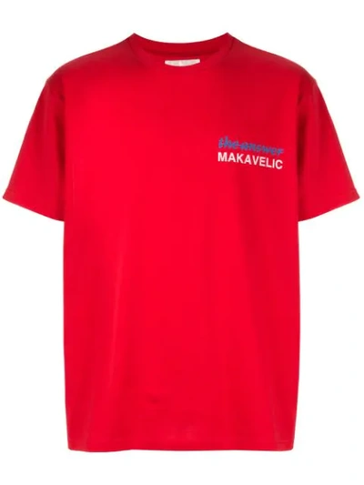 Makavelic Index Finger T-shirt In Red