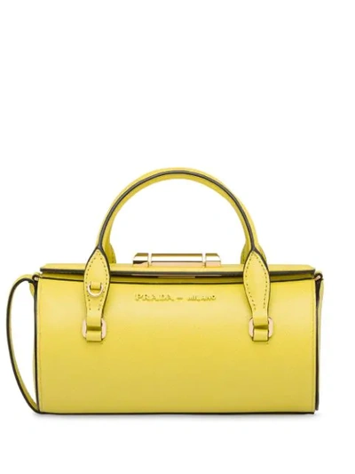 Prada Sybille Duffle Bag In Yellow