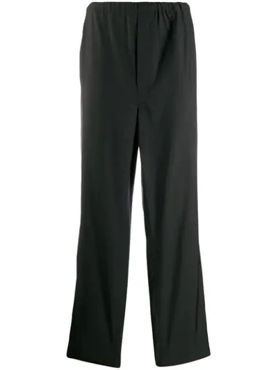 Lemaire Loose Fit Track Trousers In Grey