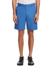 Peter Millar Stretch Chino Shorts In Barrier Blue