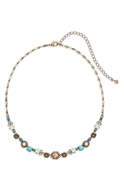 Sorrelli Boho Stone & Crystal Necklace In Neutral