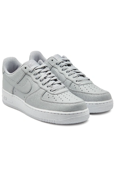 Nike Air Force 1 '07 Leather Sneakers In Grey | ModeSens