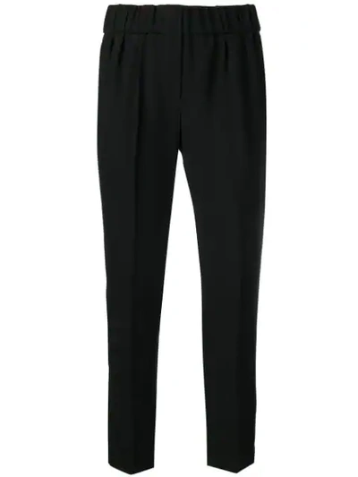 Sly010 Elasticated Waist Trousers In 999 Black