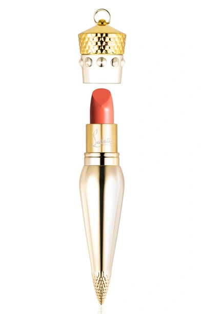 Christian Louboutin Silky Satin Lip Colour Lipstick In Loubeach