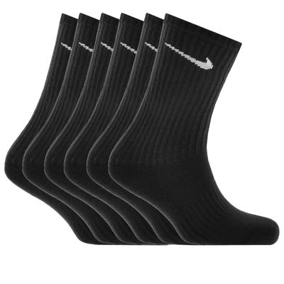 Nike Six Pack Socks Black