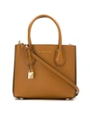 Michael Michael Kors Small Mercer Tote Bag In Brown