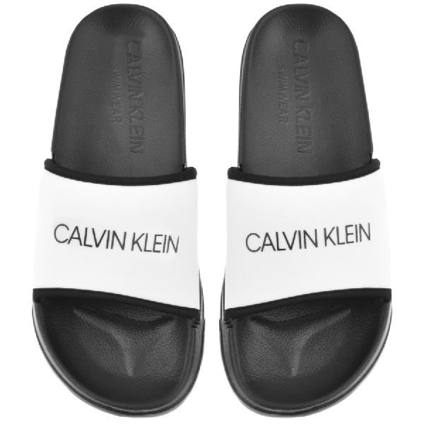womens calvin klein sliders sale