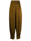 Uma Wang High Waisted Trousers - Brown