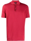 Drumohr Short-sleeved Polo Shirt - Red