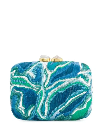 Aranaz Aranáz Naya Clutch - Blue