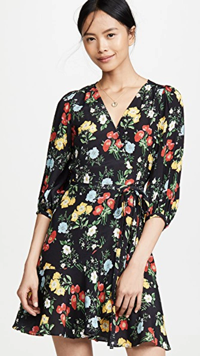 Yumi Kim Love Wins Dress In Fiesta Floral Black