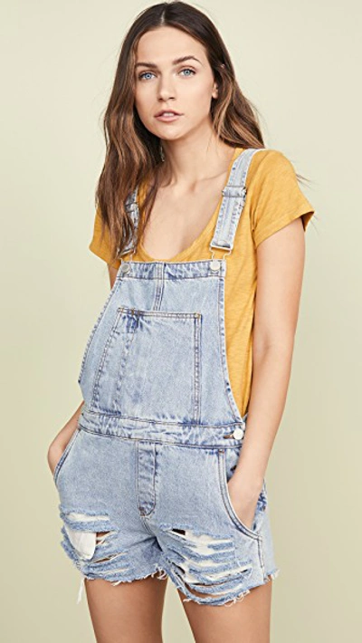 Blank Denim Acid Trip Overalls