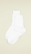 Falke Cotton Touch Ankle Socks In Off White