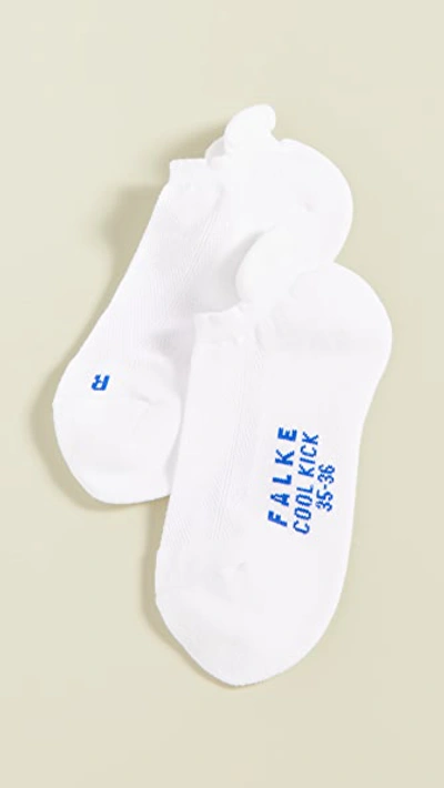 Falke Cool Kick Invisible No Show Socks In White