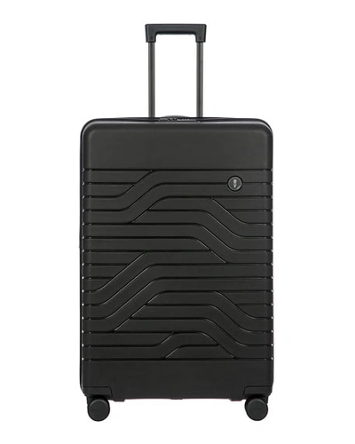 Bric's B/y Ulisse 30" Expandable Spinner Luggage In Black