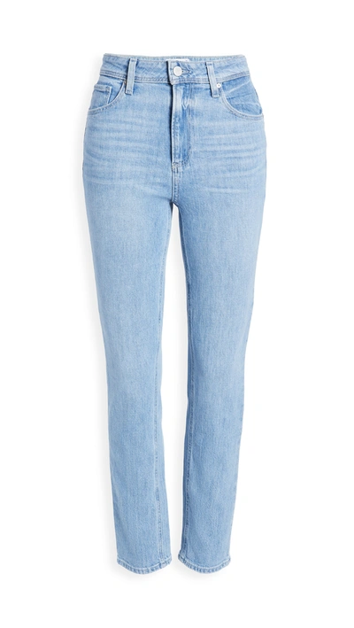 Paige Hoxton High-rise Ankle Skinny Jeans In Soto