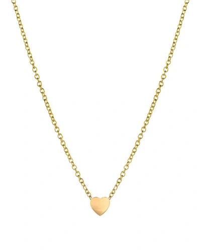 Zoe Lev Jewelry 14k Gold Heart Necklace