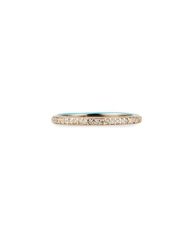 Armenta Cuento Halfway Diamond Pave Ring In Silver