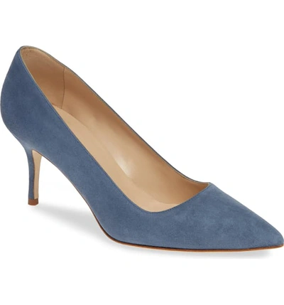 Manolo Blahnik Bb Pump In Nordic Suede