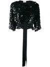 P.a.r.o.s.h Cropped Jacket In Black
