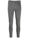 Arma Skinny-hose - Grau In Grey